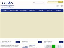 Tablet Screenshot of copan.org.br